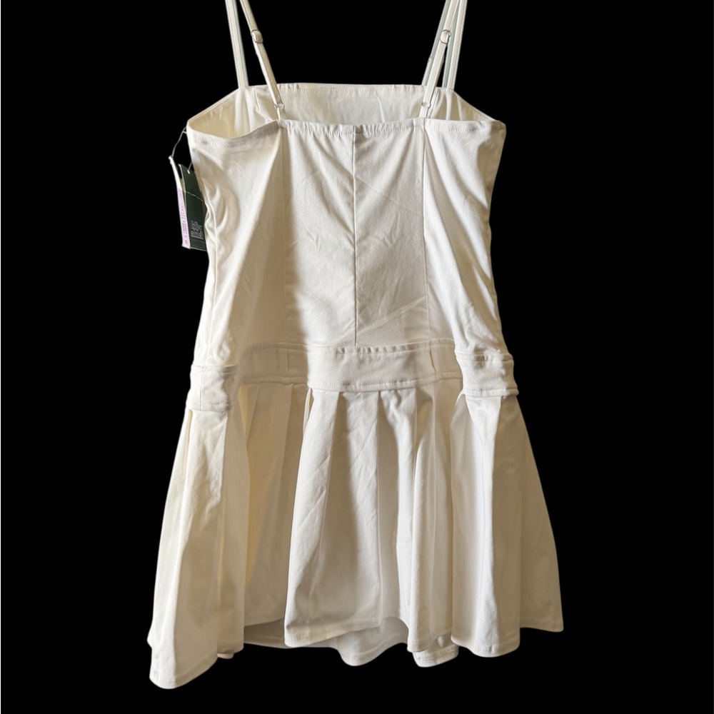 Target white Spaghetti Strap Mini Dress - Picture 3 of 6